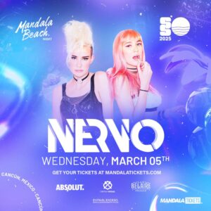 NERVO, James Hype y Loud Luxury encabezan el springbreak más épico de Cancún 