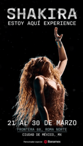 Shakira Lanza una Experiencia Inmersiva en la Ciudad de México para sus Fans