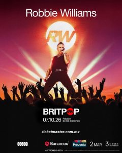 Robbie Williams regresa a México con su “Britpop Tour” y confirma fecha en CDMX