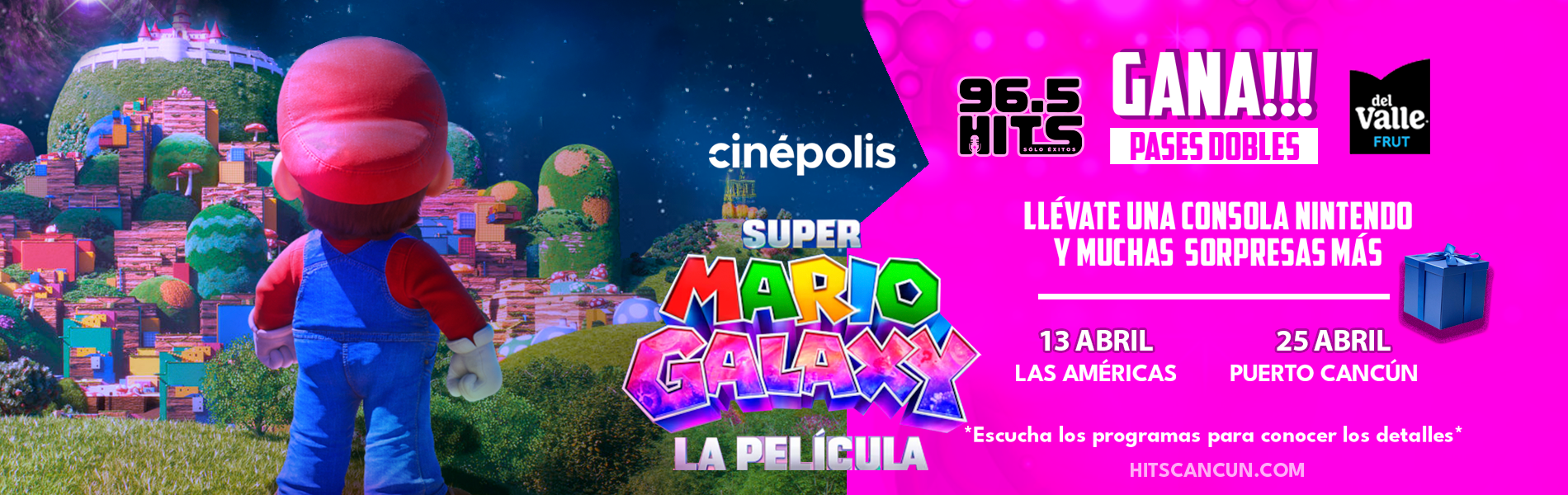 Banner mario galaxy Desk