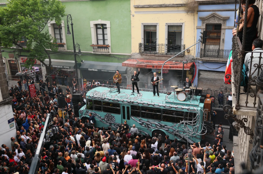 ¿U2 grabó "Street of Dreams" en la CDMX?