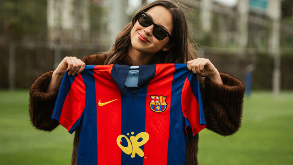 ¿Olivia Rodrigo ficha por el Barça? Todo sobre su logo
